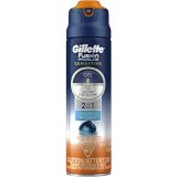 Gillette Fusion ProGlide Sensitive 2 in 1 Shave Gel, Ocean Breeze Ocean Breeze 6 Ounce