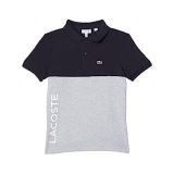 Lacoste Kids Color-Block Petit Pique Polo Shirt (Big Kids)