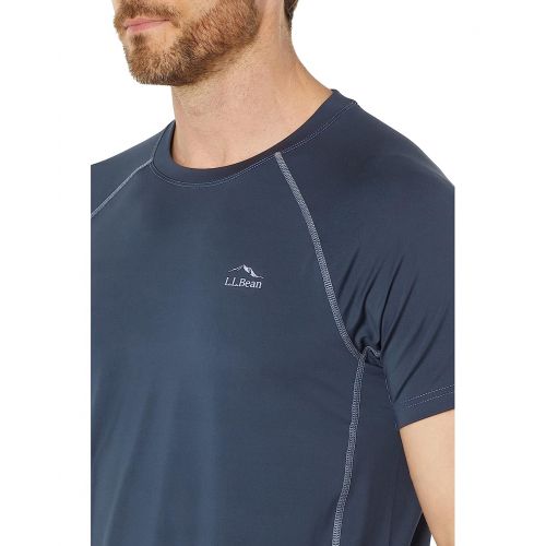  L.L.Bean Swift River Cooling Sun Shirt Short Sleeve Regular