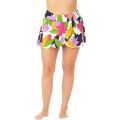 Anne Cole Plus Size Tulip Drape Swim Skirt