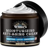 WILDER'S TRUSTED BY MEN Mens Face Cream Moisturizer - Anti Aging Facial Skin Care - Made in USA - Collagen, Retinol, Hyaluronic Acid - Day & Night - Anti Wrinkle Lotion 2 oz