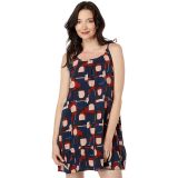 Madewell Lightestspun Tie-Strap Ruffle-Hem Cover-Up Dress in Color Collage