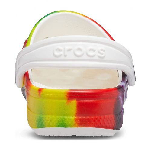 크록스 Crocs Kids Baya Tie-Dye Graphic Clog (Little Kid)