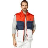 U.S. POLO ASSN. USPA Tricolored Quilted Vest