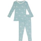 Kickee Pants Kids Long Sleeve Pajama Set (Toddleru002FLittle Kidsu002FBig Kids)