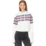 Wildfox Nautical Stripes Ivy Cropped Hoodie