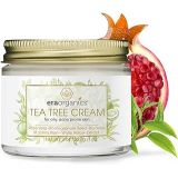 Era Organics Tea Tree Oil Face Cream - For Oily, Acne Prone Skin, Extra Soothing & Nourishing Non-Greasy Botanical Facial Moisturizer with 7X Ingredients For Rosacea, Cystic Acne,