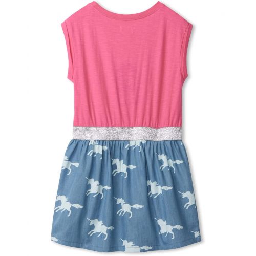 해틀리 Hatley Kids Unicorn Silhouettes Elastic Waist Dress (Toddleru002FLittle Kidsu002FBig Kids)