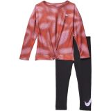 Nike Kids Long Sleeve Tee & Leggings Set (Toddler)