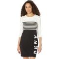 DKNY Horizontal Stripe Tee Dress