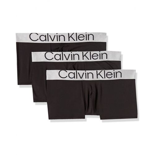 캘빈클라인 Calvin Klein Underwear Sustainable Steel Micro Low Rise Trunks 3-Pack