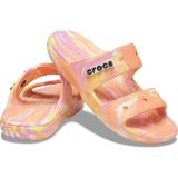 Crocs Classic Marbled Tie-Dye Sandal
