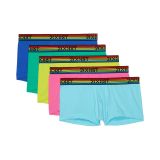 2(X)IST 5-Pack Pride No Show Trunks
