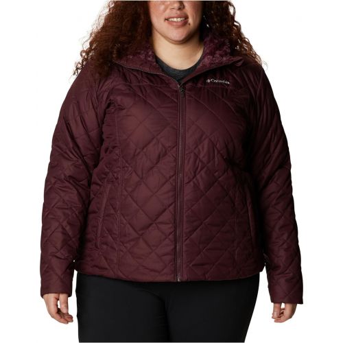 콜롬비아 Womens Columbia Plus Size Copper Crest Hooded Jacket
