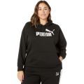 PUMA Plus Size Essentials Logo Fleece Hoodie