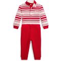 Polo Ralph Lauren Kids Striped Cotton Pullover & Pant Set (Infant)