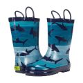 Western Chief Kids Shark Stripe Rain Boots (Toddleru002FLittle Kid)