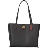 COACH Polished Pebble Leather Willow Tote