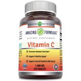 Amazing Nutrition Amazing Formulas Vitamin C 1000 Mg,Tablets - (Non-GMO,Gluten Free, Vegan) - Promotes Immune Function- Supports Healthy Aging- Supports Overall Health & Well-Being (250 Count)
