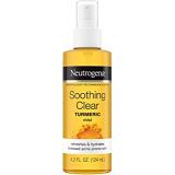Neutrogena Soothing Clear Calming Facial Mist Spray with Turmeric, Hydrating and Refreshing Facial Mist for Acne Prone Skin, Oil-Free, Not Tested on Animals, 4.2 fl. oz