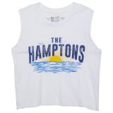 The Original Retro Brand Kids The Hamptons Slightly Cropped Cotton Tank (Big Kids)