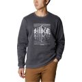 Columbia Mens Hart Mountain Graphic Crew, Soft Pullover