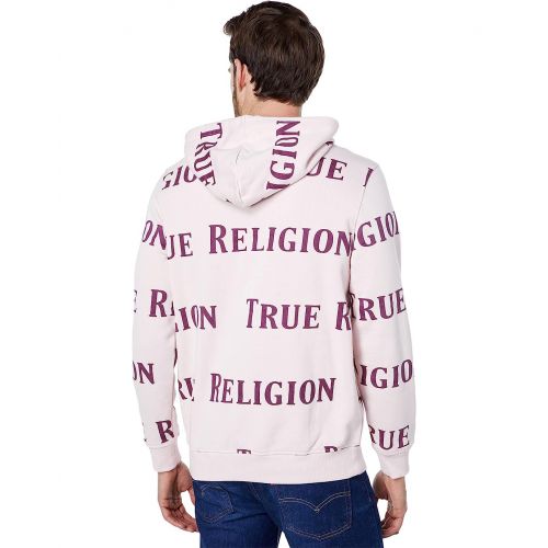 트루릴리젼 True Religion All Over TR Logo Pullover Hoodie