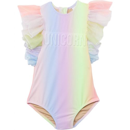  shade critters Unicorn Tulle Sleeve One-Piece Sherbert Rainbow (Infantu002FToddler)