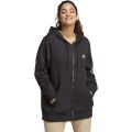 Womens adidas Plus Size Linear French Terry Full Zip Hoodie