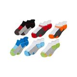 Jefferies Socks Sport Tab 1/2 Cushion Low Cut Socks 6-Pack (Toddler/Little Kid/Big Kid)