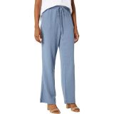 Dylan by True Grit Cotton Gauze Wide Leg Pants with Pockets