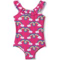 Hatley Kids Rainbow Arch Ruffle Sleeve Swimsuit (Toddler/Little Kids/Big Kids)