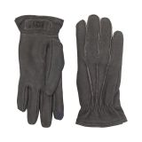UGG 3 Point Leather Tech Gloves with Sherpa Lining