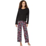 HUE Butterfly Fluffy Chenille Pajama Set