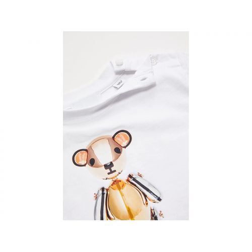버버리 Burberry Kids Mini Rose Gold Bear Short Sleeve T-Shirt (Infant/Toddler)