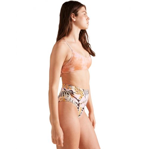 빌라봉 Billabong Au002FDiv Lace-Up Trilete Bikini Top