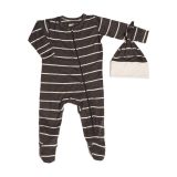 Everly Grey Footie Two-Piece Set (Infant)
