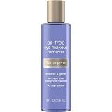 Neutrogena Gentle Oil-Free Eye Makeup Remover & Cleanser for Sensitive Eyes, Non-Greasy Makeup Remover, Removes Waterproof Mascara, Dermatologist & Ophthalmologist Tested, 8.0 fl.