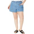 Madewell Plus Denim Pull-On Utility Shorts in Grandfield Wash