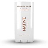 Native Deodorant - Natural Deodorant for Women and Men - Vegan, Gluten Free, Cruelty Free - Contains Probiotics - Aluminum Free & Paraben Free, Naturally Derived Ingredients - Coco