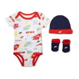 Nike Kids Bodysuit Hat and Booties Set (Infant/Toddler)