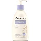 Neutrogena Aveeno Stress Relief Moisturizing Body Lotion with Lavender, Natural Oatmeal and Chamomile & Ylang-Ylang Essential Oils to Calm & Relax, 12 fl. oz