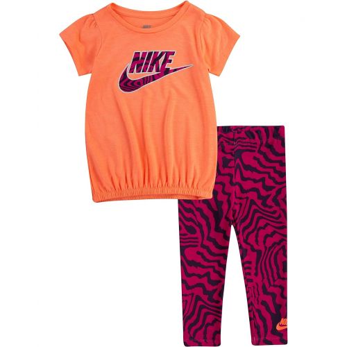 나이키 Nike Kids Sportswear Tunic and Leggings Two-Piece Set (Toddler)