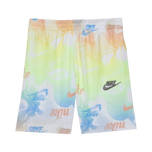 나이키 Nike Kids Sportswear Printed Mesh Shorts (Toddler)