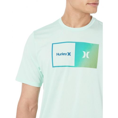  Hurley Halfer Gradient Hybrid UPF+ Short Sleeve