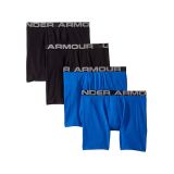 Under Armour Kids 4-Pack Core Cotton Boxer Set (Big Kids)