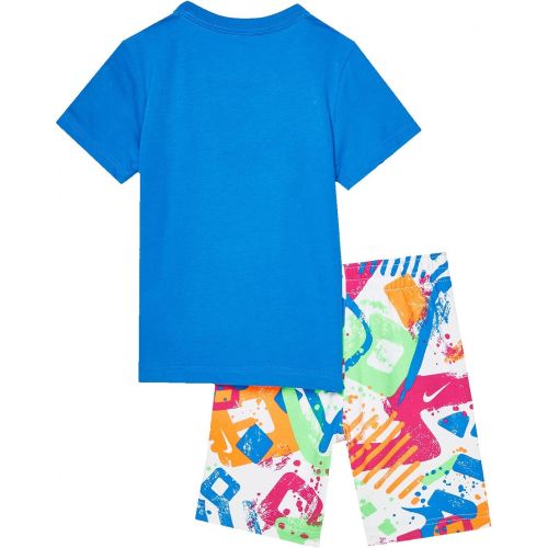 나이키 Nike Kids Sportswear Thrill T-Shirt and Shorts Set (Toddler/Little Kids)