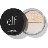 e.l.f., Halo Glow Setting Powder, Silky, Weightless, Blurring, Smooths, Minimizes Pores and Fine Lines, Creates Soft Focus Effect, Light, Semi-Matte Finish, 0.24 Oz