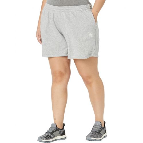 아디다스 adidas Originals Plus Size Essentials Fleece Shorts