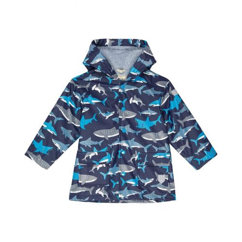 해틀리 Hatley Kids Shark School Raincoat (Toddler/Little Kids/Big Kids)